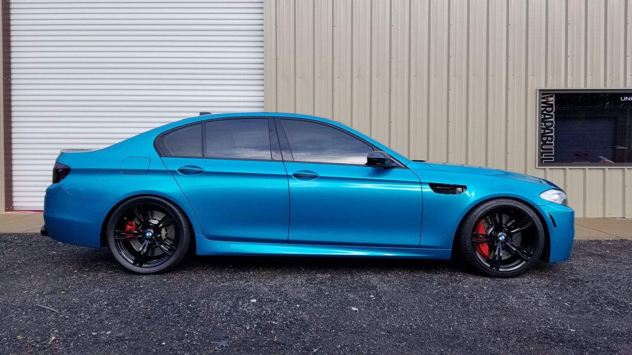 Atomic Teal BMW M5