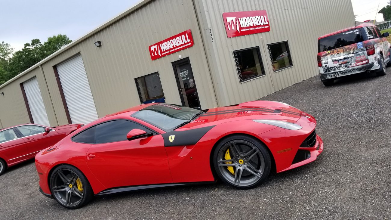 Ferrari F12 Berlinetta - Red Wrap