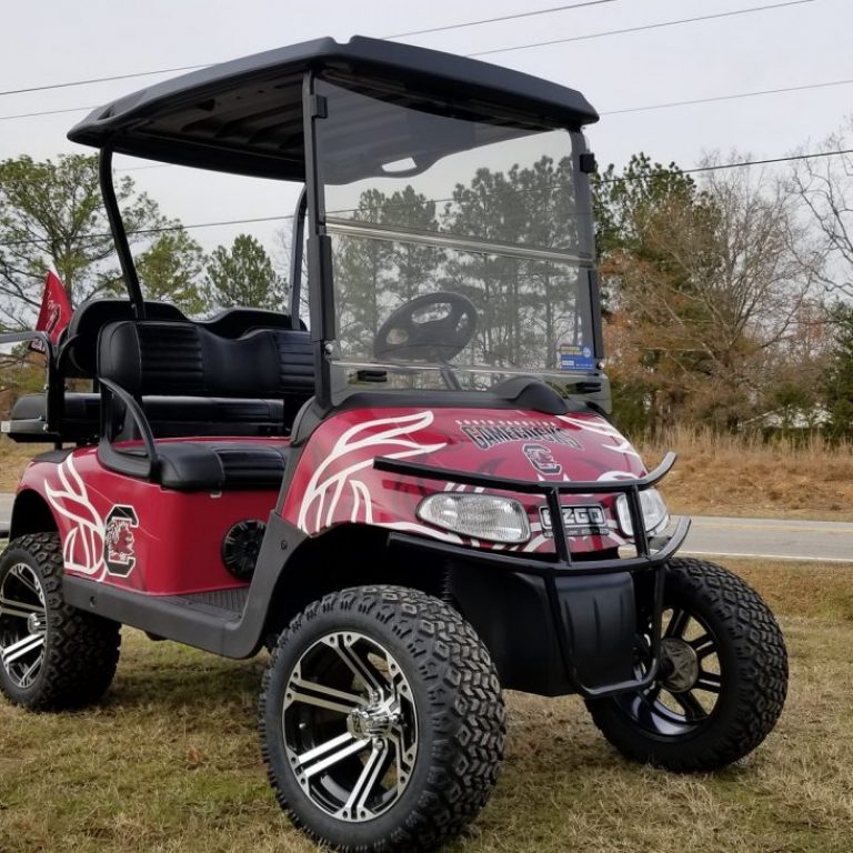 EZGO Gamecocks Golf Cart WRAPABULL