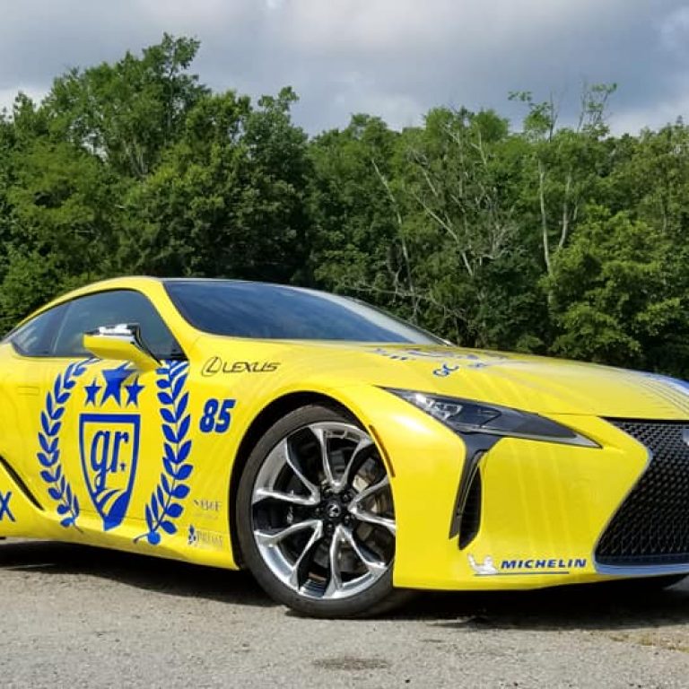 Michelin Gold Rush Rally Lexus LC500