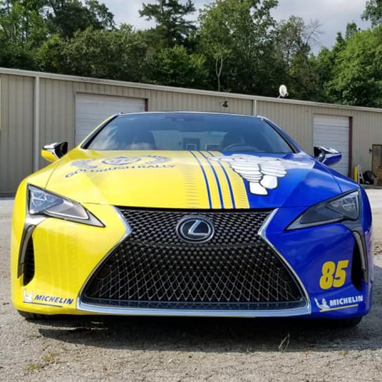 Michelin Gold Rush Rally Lexus LC500