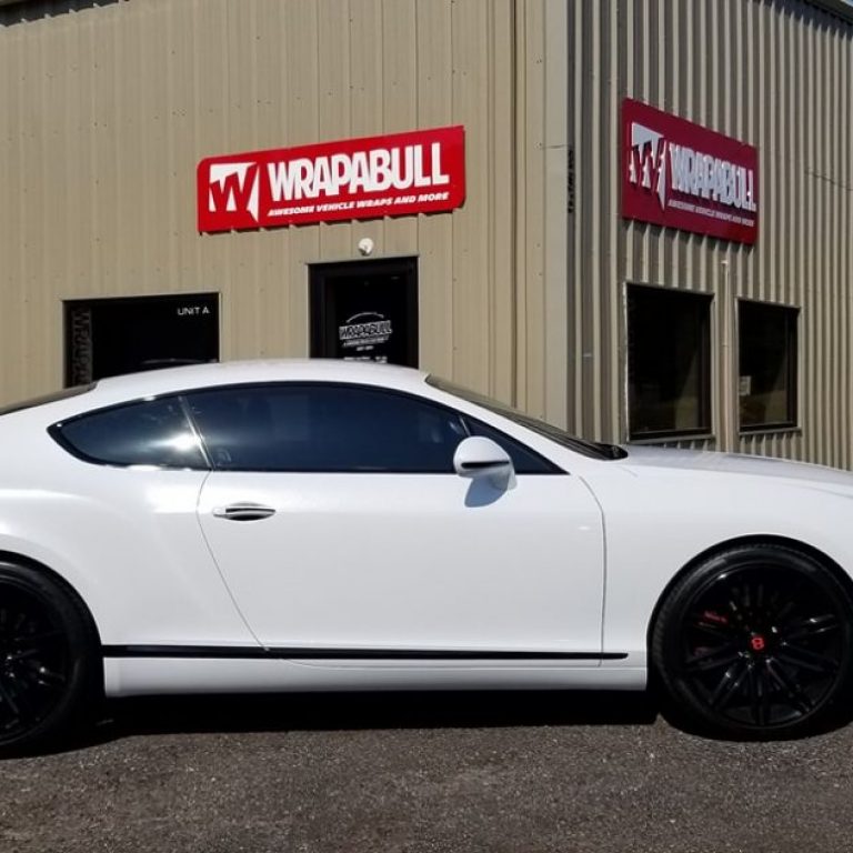 White Diamond Bentley Continental GT