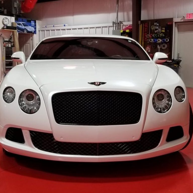 White Diamond Bentley Continental GT