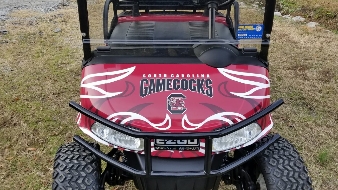 E-Z-GO Gamecocks Golf Cart